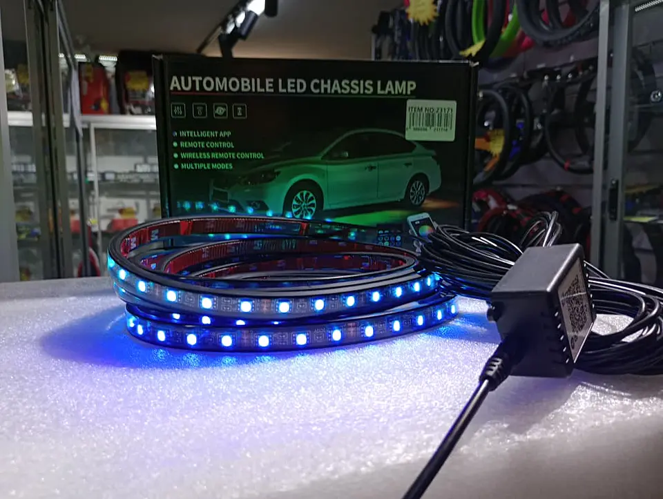 RELÁMPAGO Luz LED Multicolor para Auto - Ilumina tu Chasis y 15