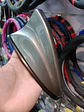 Antena aleta de tiburón impermeable gris grafito con base - Miniatura 7