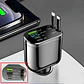 Cargador retractil 5 en 1 66W con Pantalla Digital Inteligente - Miniatura 4