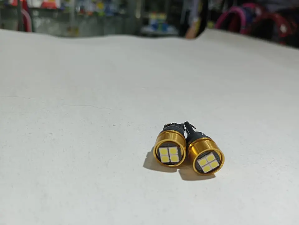ILUMINACIÓN LED DE Pack x2 Ampolletas LED T10 W5W Blanco Frío 2