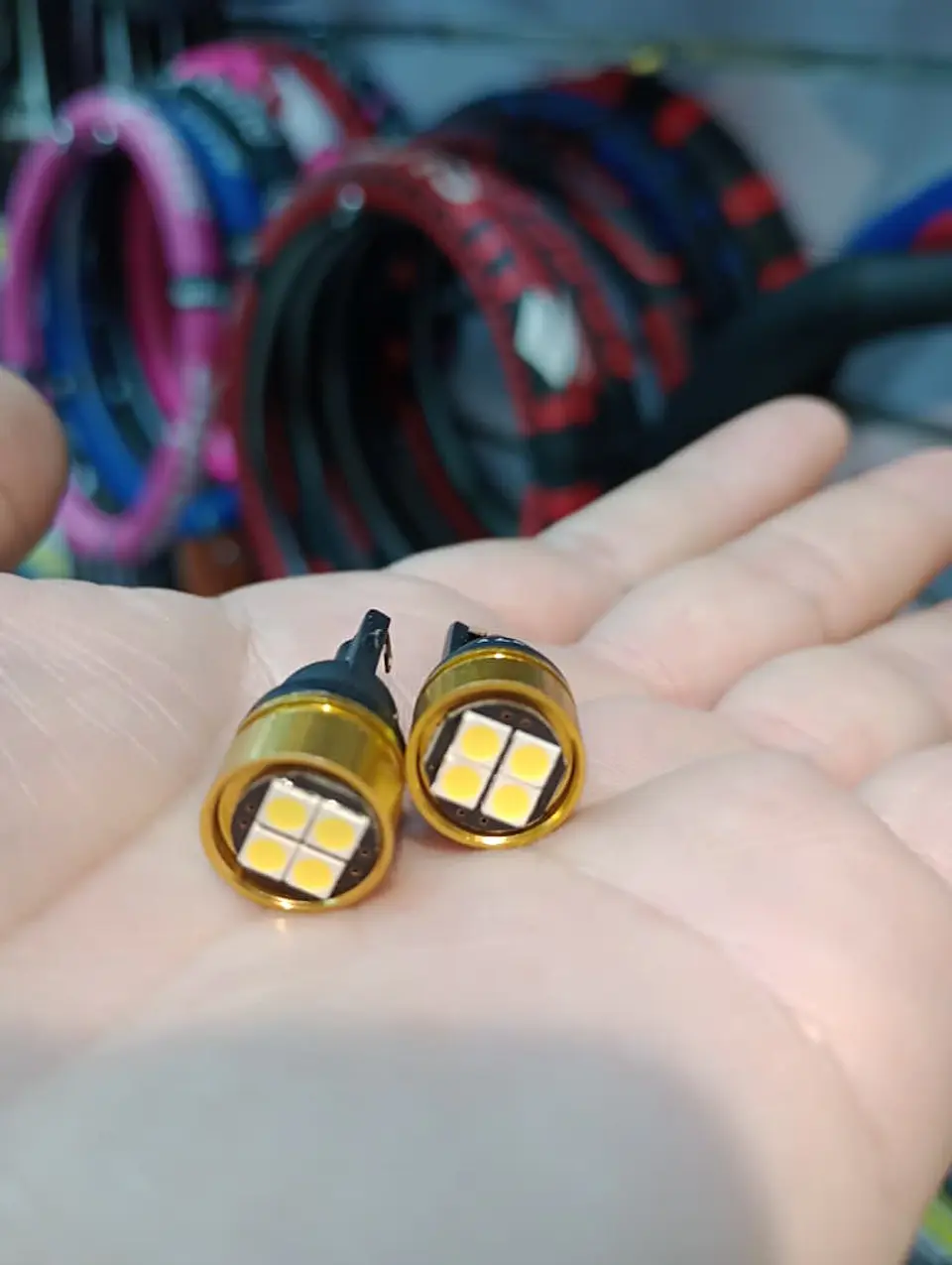 ILUMINACIÓN LED DE Pack x2 Ampolletas LED T10 W5W Blanco Frío 3