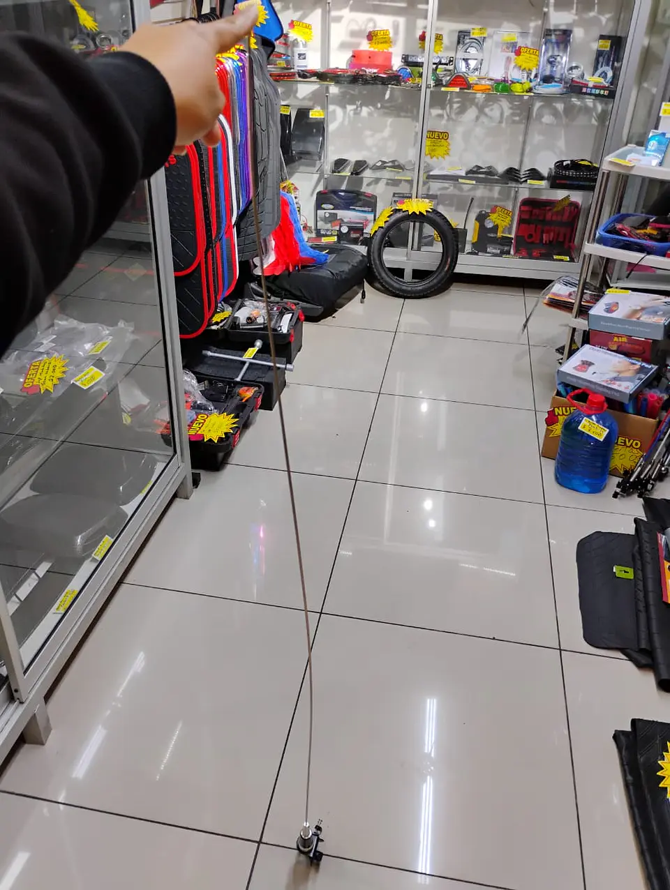 Antena Flexible X1 de 140 cm Tipo Látigo decorativa para Vehículo 7