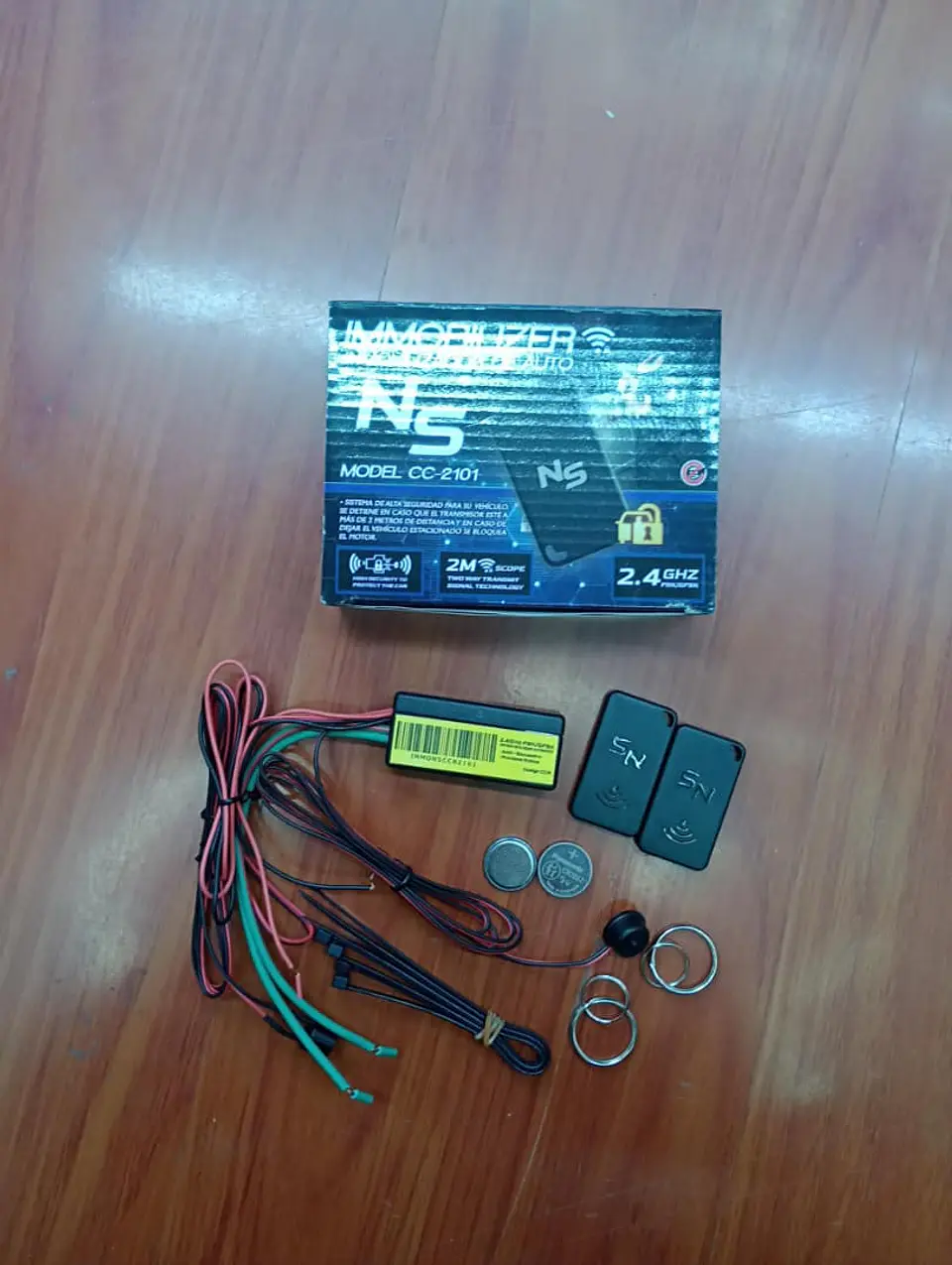 Inmovilizador antiportonazo rfid 2.4g mod: cc-2101 2