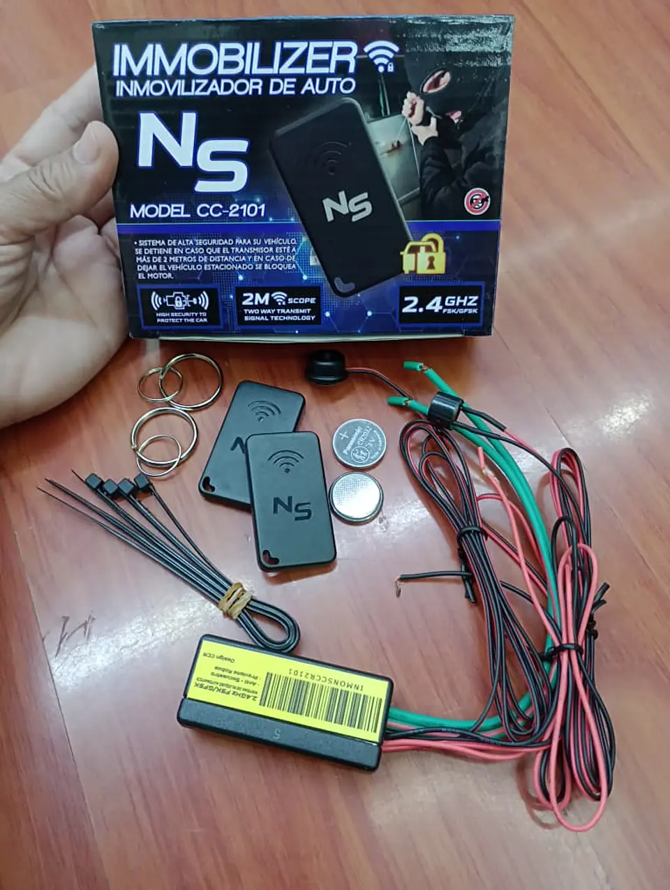 Inmovilizador antiportonazo rfid 2.4g mod: cc-2101 4