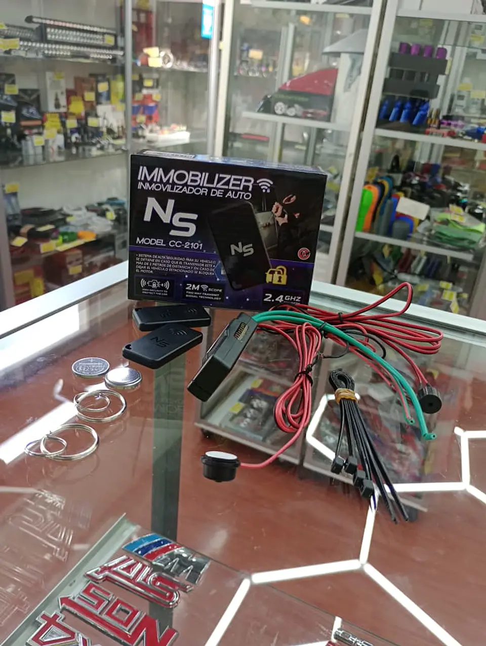 Inmovilizador antiportonazo rfid 2.4g mod: cc-2101 5