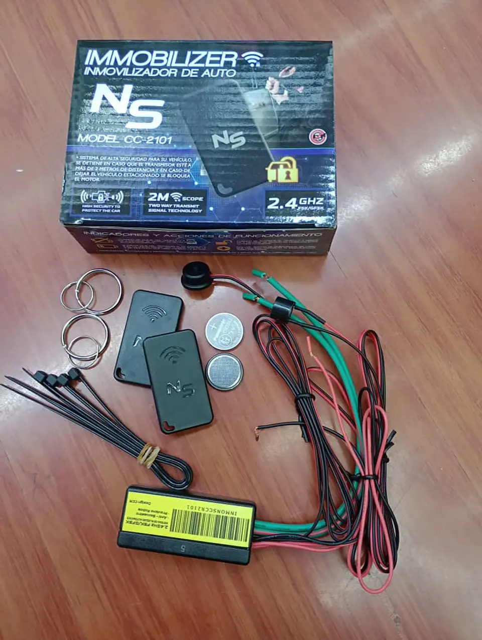 Inmovilizador antiportonazo rfid 2.4g mod: cc-2101 6