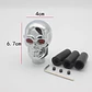 Pomo/Perilla de cambios - Diseño cabeza de calavera cromada con luz - thumbnail 11