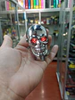 Pomo/Perilla de cambios - Diseño cabeza de calavera cromada con luz - thumbnail 15