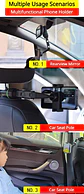 Soporte de Teléfono para Auto Multifuncional 360° - thumbnail 4