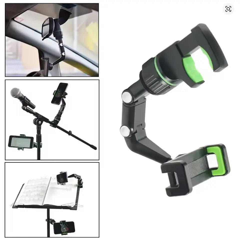 Soporte de Teléfono para Auto Multifuncional 360° 8