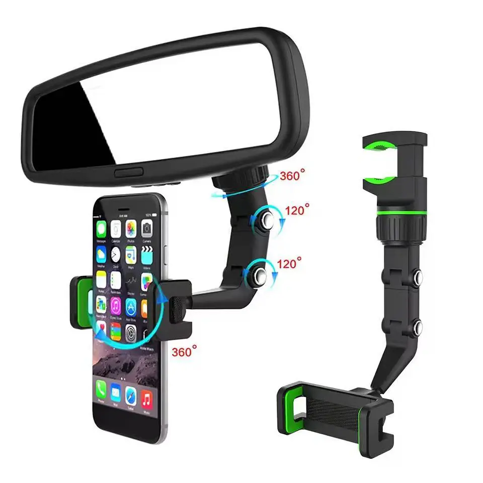 Soporte de Teléfono para Auto Multifuncional 360° 10