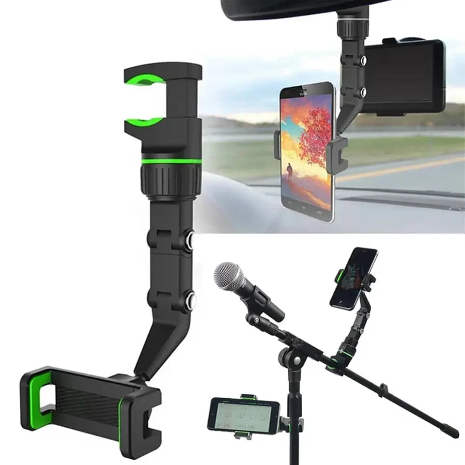 Soporte de Teléfono para Auto Multifuncional 360° 14