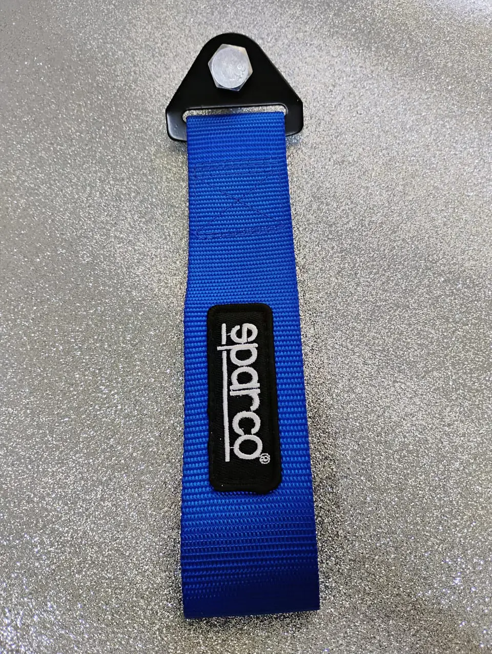 Cinta correa de remolque arrastre Sparco Azul 7