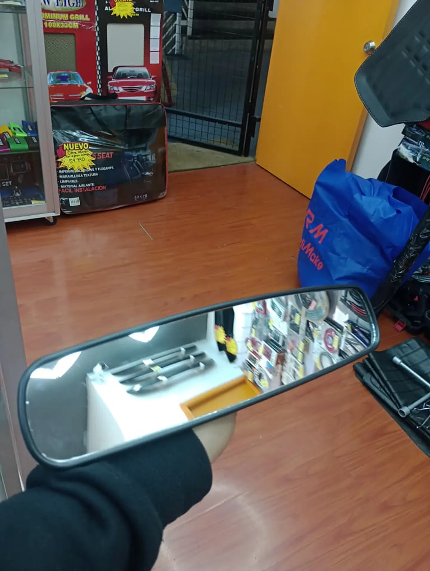 Espejo retrovisor universal con ventosa o sopapo para auto 6