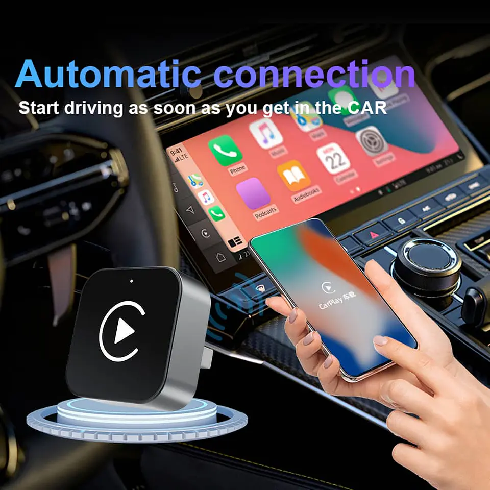 Mini adaptador Carplay 2 en 1 8