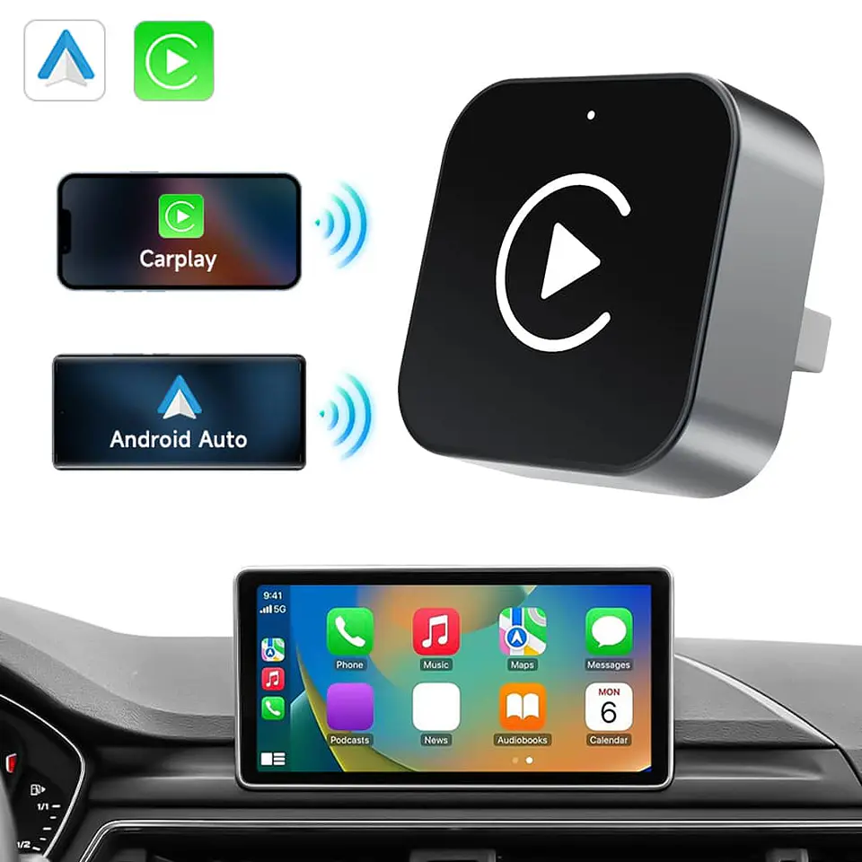 Mini adaptador Carplay 2 en 1 11