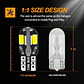 X10 unidades de Ampolletas led T10 W5W antierror canbus 8 led 12v - Miniatura 11