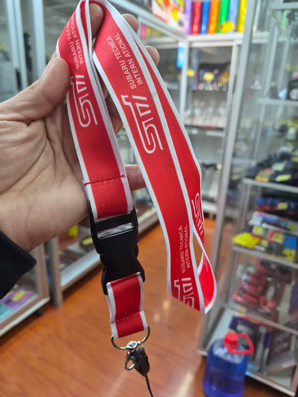 Relámpago llavero tuning lanyard sti (negro) 3