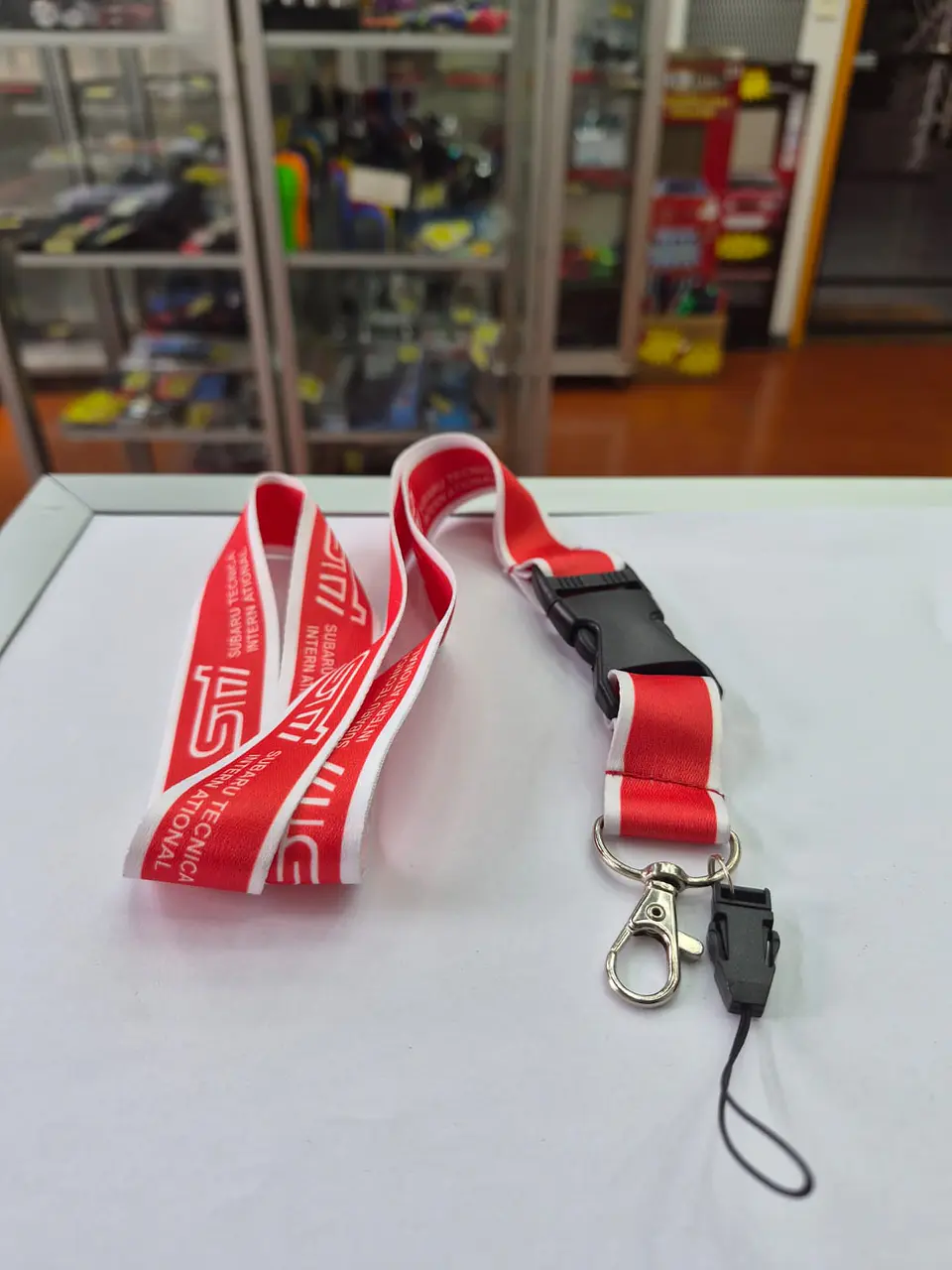 Relámpago llavero tuning lanyard sti (negro) 4