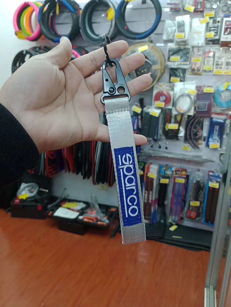 Llavero Lanyard corto colgante tunning porta llaves y credencial 8