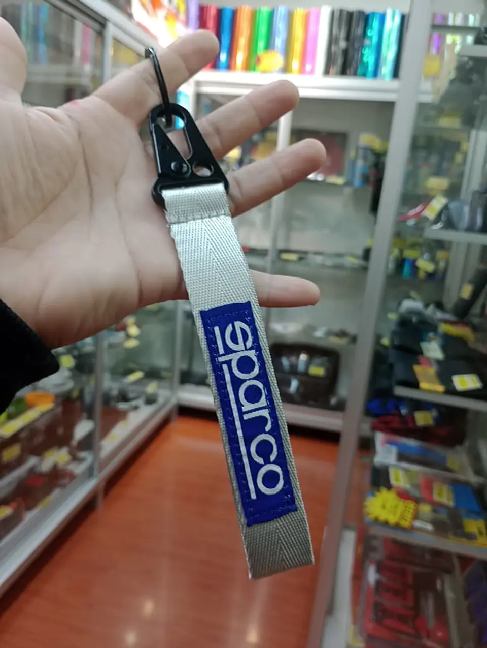 Llavero Lanyard corto colgante tunning porta llaves y credencial 13