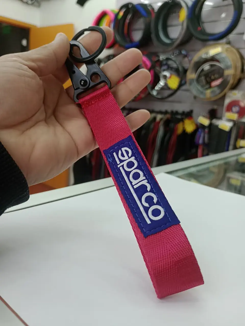 Llavero Lanyard corto colgante tunning porta llaves y credencial 14