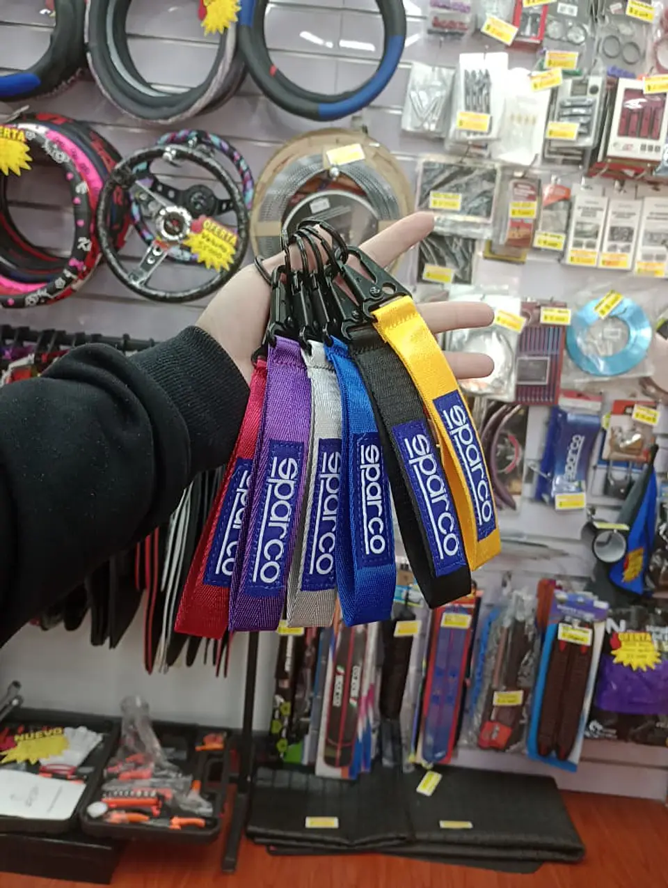 Llavero Lanyard corto colgante tunning porta llaves y credencial 17