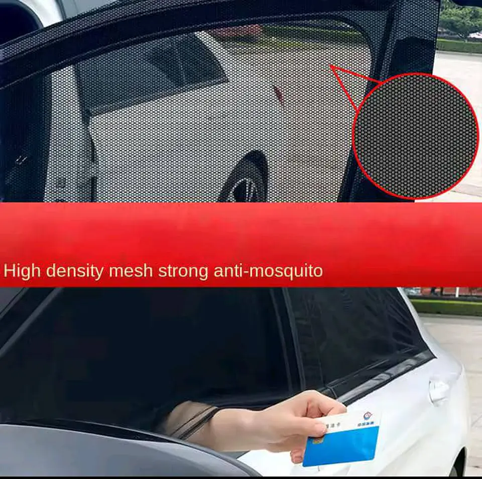 X2 mallas tapa sol - delanteras para ventanas y suv medidas 100 x 7