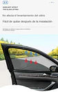 X2 mallas tapa sol - delanteras para ventanas y suv medidas 100 x - Miniatura 8
