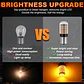 X2 unidades de ampolletas LED para reversa P21W 1156 pata pareja - Miniatura 16