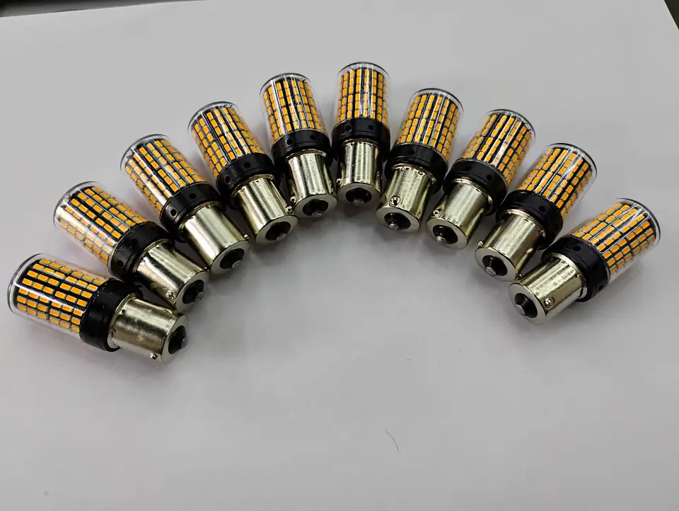 X10 unidades de ampolletas LED para reversa P21W 1156 pata pareja 16