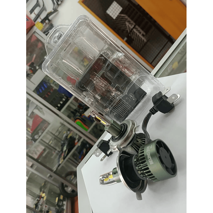 Ampolletas Turboled H4 canbus V3 led  30000 Lumene 12v 24v 50watt 6000k  4