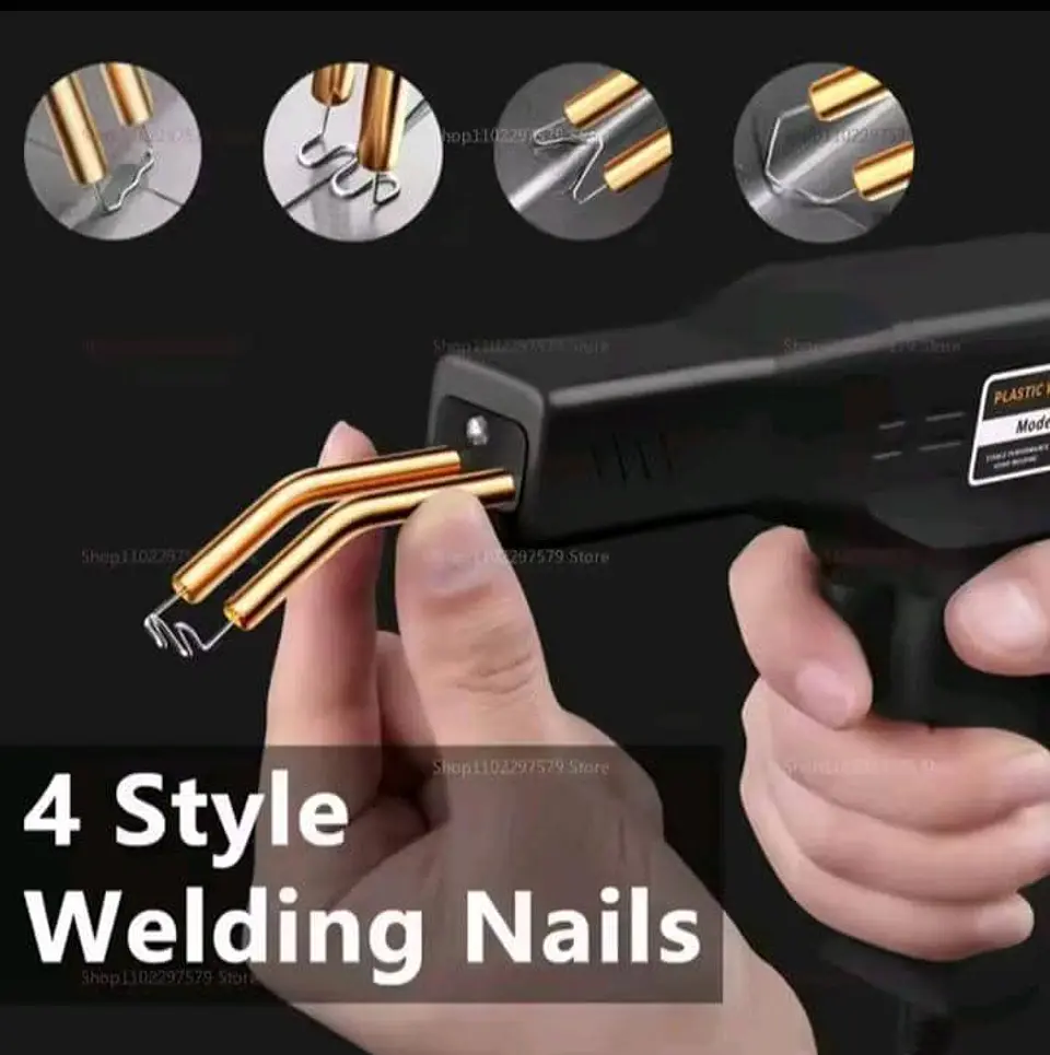 Kit de soldadura y reparación de plásticos automotrices y 1