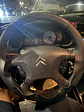 Forro volante cosido hilo negro cuero carbono brillante - Miniatura 15