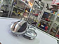 X4 Tapas centro de llantas de auto tunning Vossen plata con Logo negro - thumbnail 4