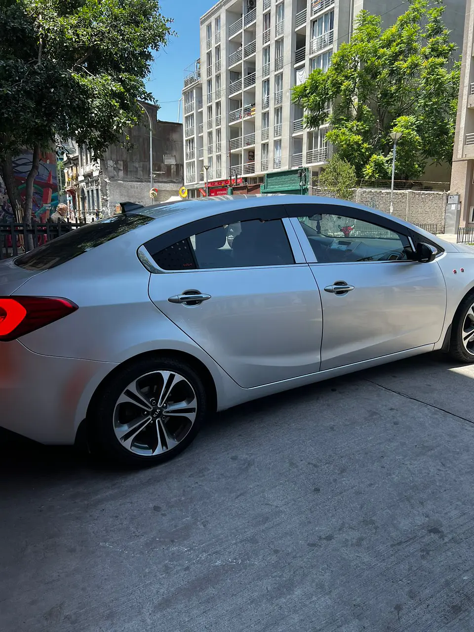 Bota Aguas 2mm Negro Brillante - Kia Cerato Sedan 2014-17 7
