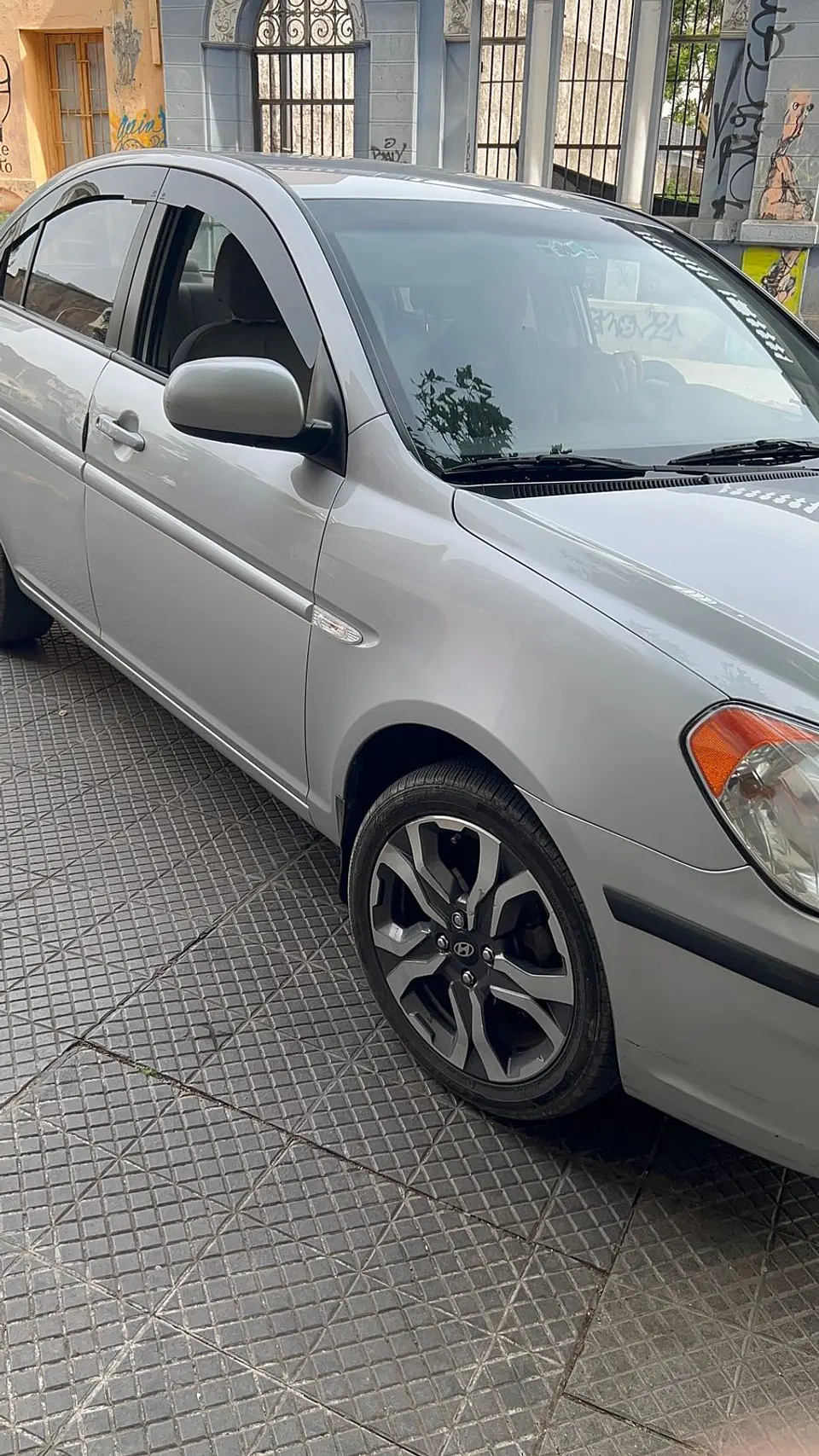 Bota Aguas 2mm Negro Brillante - Hyundai Accent 2014 Sedan 8