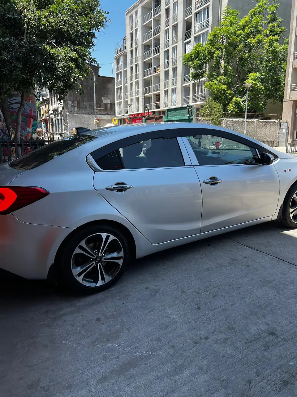 Bota Aguas 2mm Negro Brillante - Kia Cerato sedan 2012-16 5