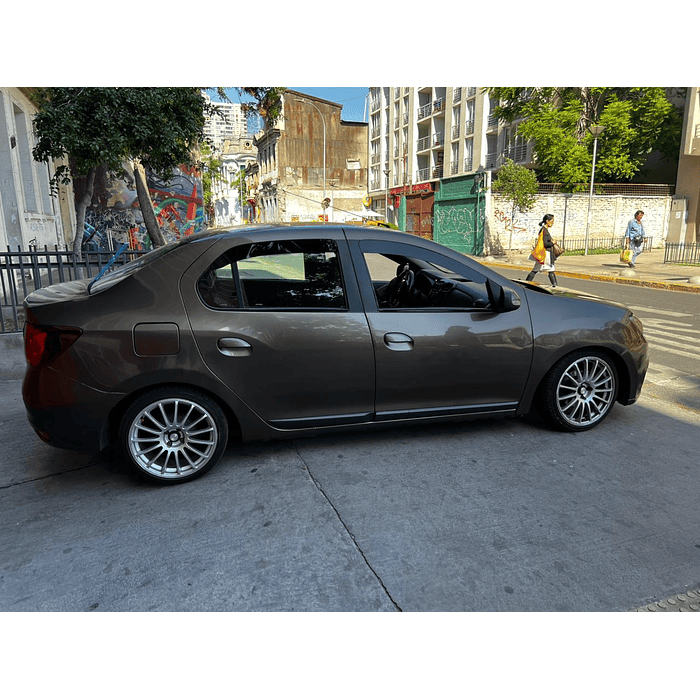  ¡Bota Aguas de Acrílico 2mm plano Negro Brillante a Medida para Auto Renault Symbol 2017 a 2020 7