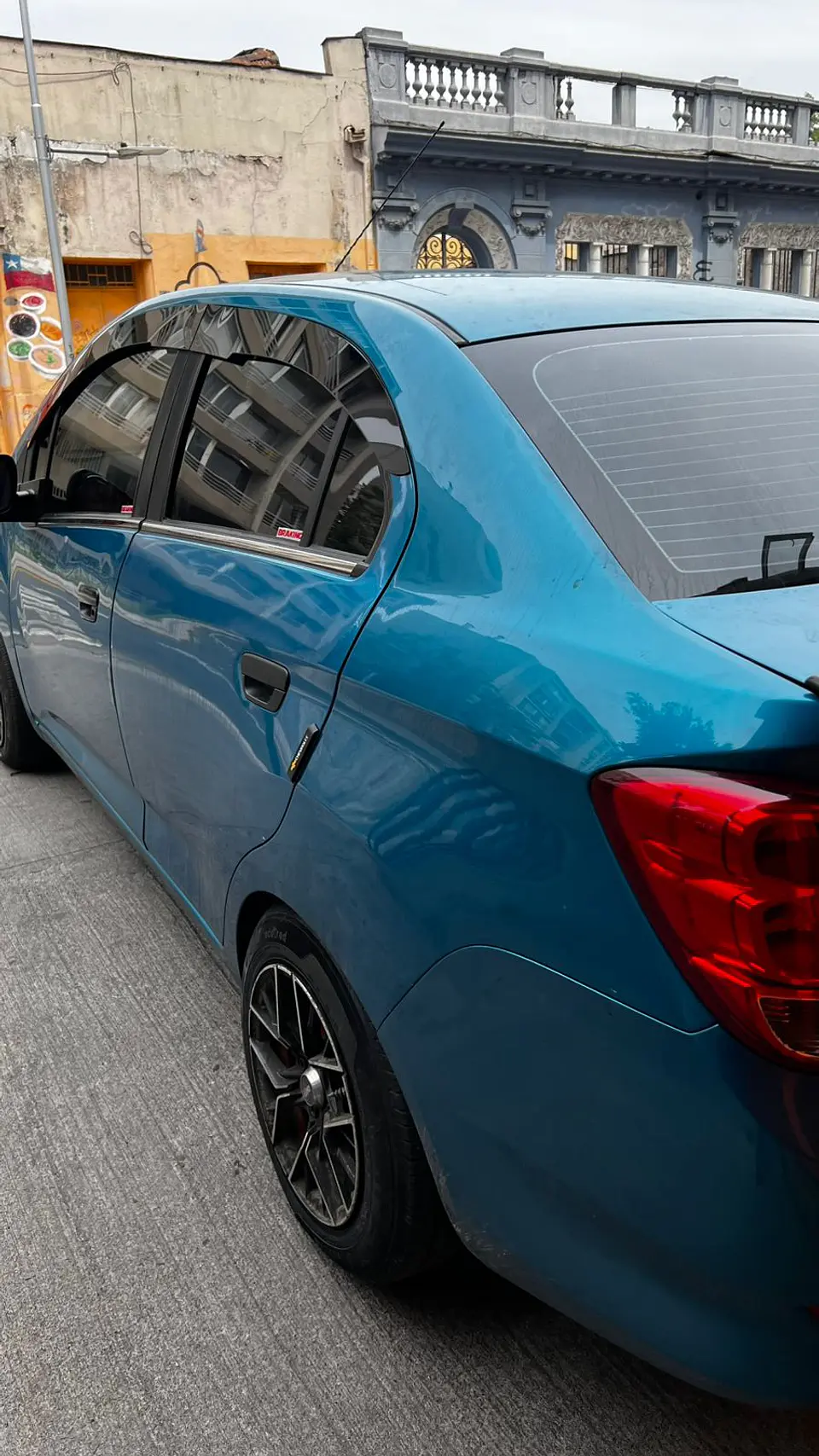 Bota Aguas 2mm Negro Brillante - Chevrolet Spark Sedan 2019-22 3