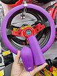 Set 3 piezas cubre volante para tu auto morado lila - thumbnail 8