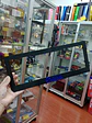 X1 unidad de porta patentes de plastico marco para placa negro - Miniatura 6
