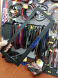 X1 unidad de porta patentes de plastico marco para placa negro - Miniatura 10