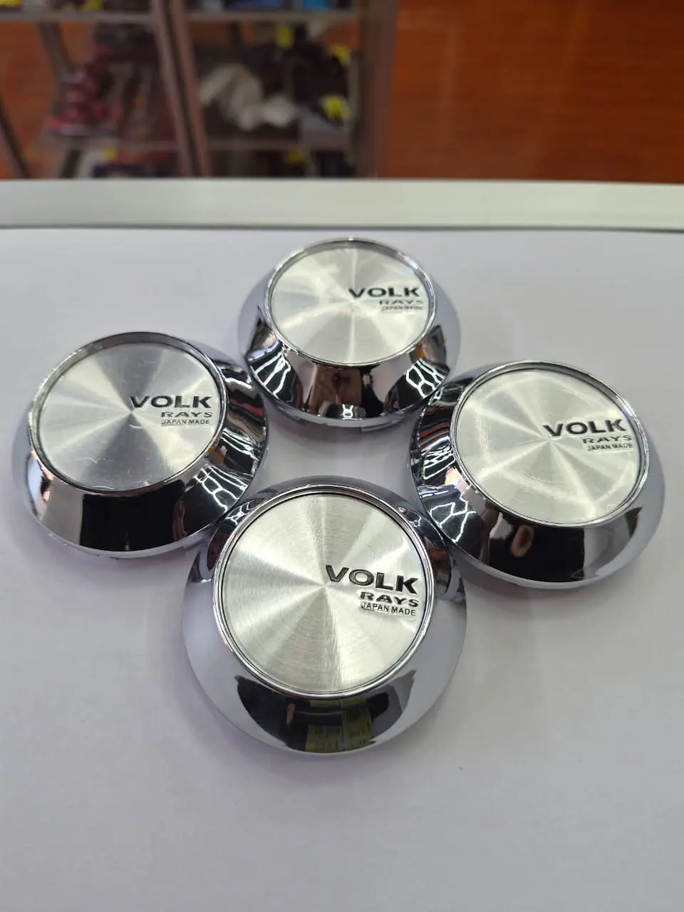 X4 Tapa centro llantas Volk rays 58mm 60mm 1
