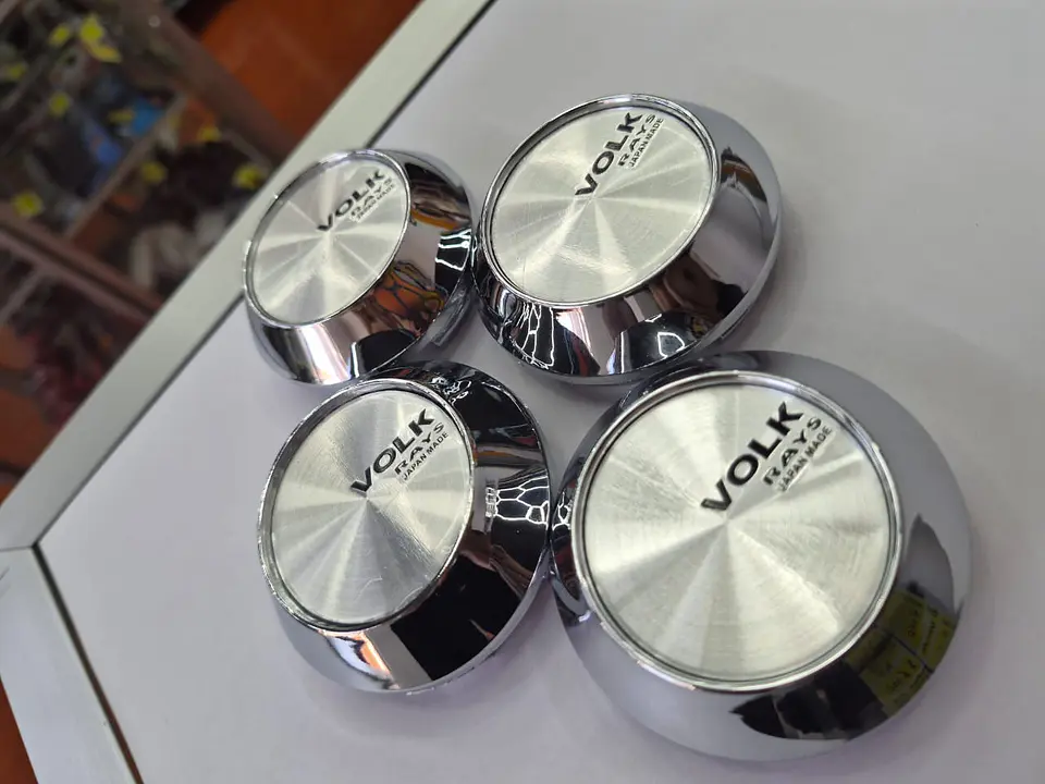 X4 Tapa centro llantas Volk rays 58mm 60mm 4