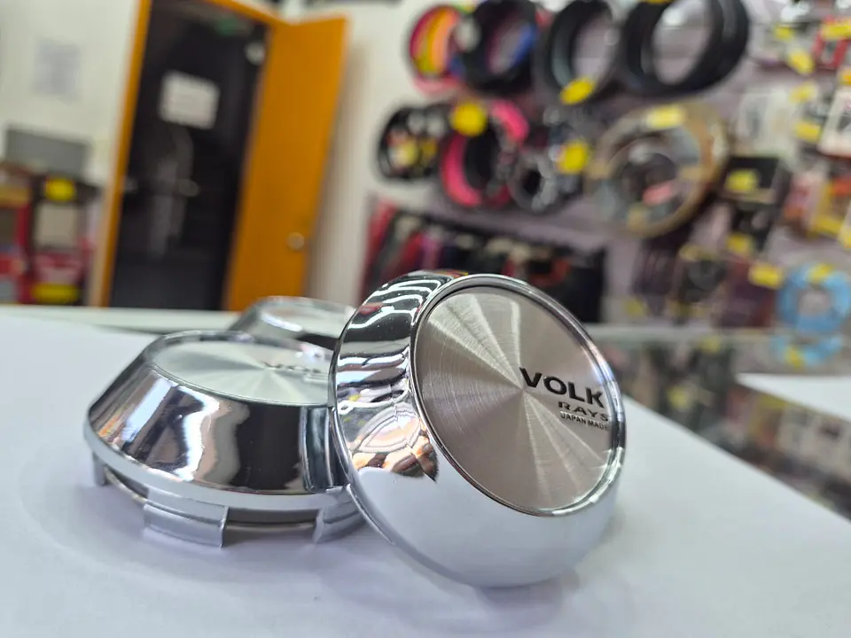 X4 Tapa centro llantas Volk rays 58mm 60mm 9