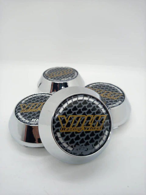 X4 Tapa centro llantas Volk rays 58mm 60mm - Carbono