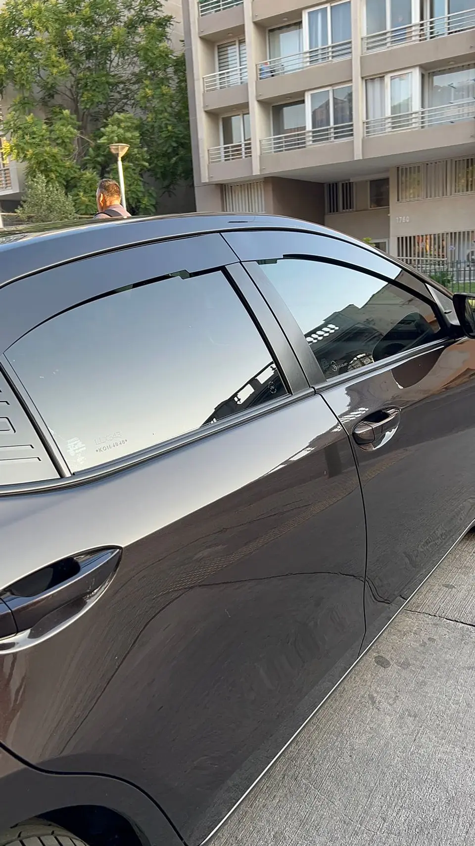 Bota Aguas 2mm Negro Brillante - Toyota Corolla 2014-19 2