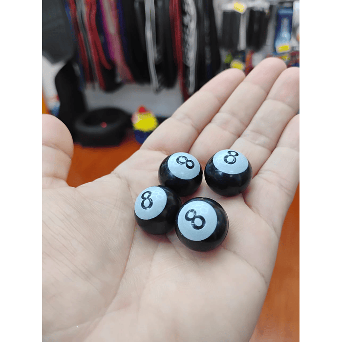 *Set de 4 Tapas de Válvulas Universal Tuning BOLA 8 🎱* 7