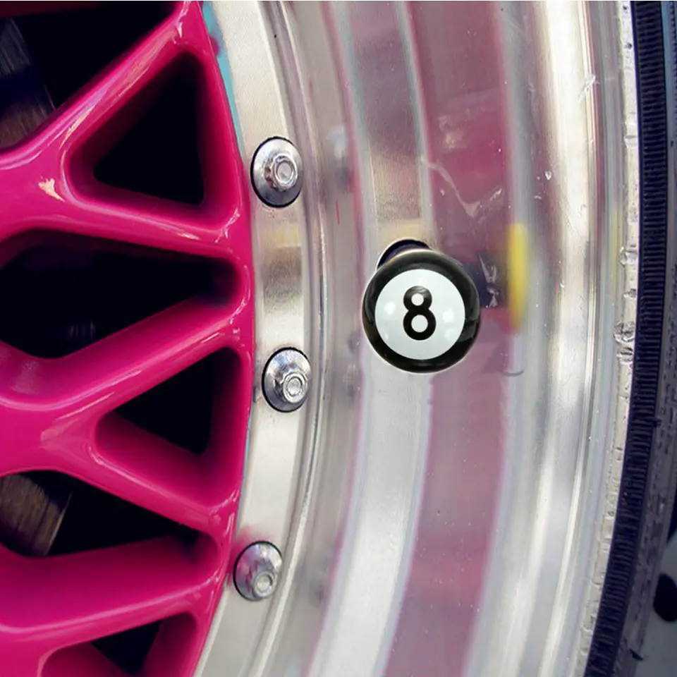 Set de 4 Tapas de Válvulas Universal Tuning BOLA 8 12